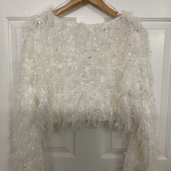 Altar'd State Cream Textured Sweater - Picture 6 of 9